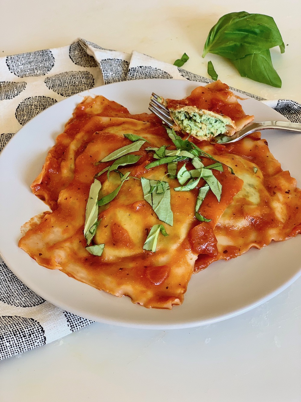 Vegan Spinach Ricotta Ravioli Good Stuff Nutrition